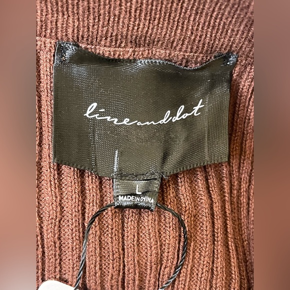 Line & Dot NWT Women’s Brown Celia Set Skirt and Top Size L‎ - Picture 10 of 16